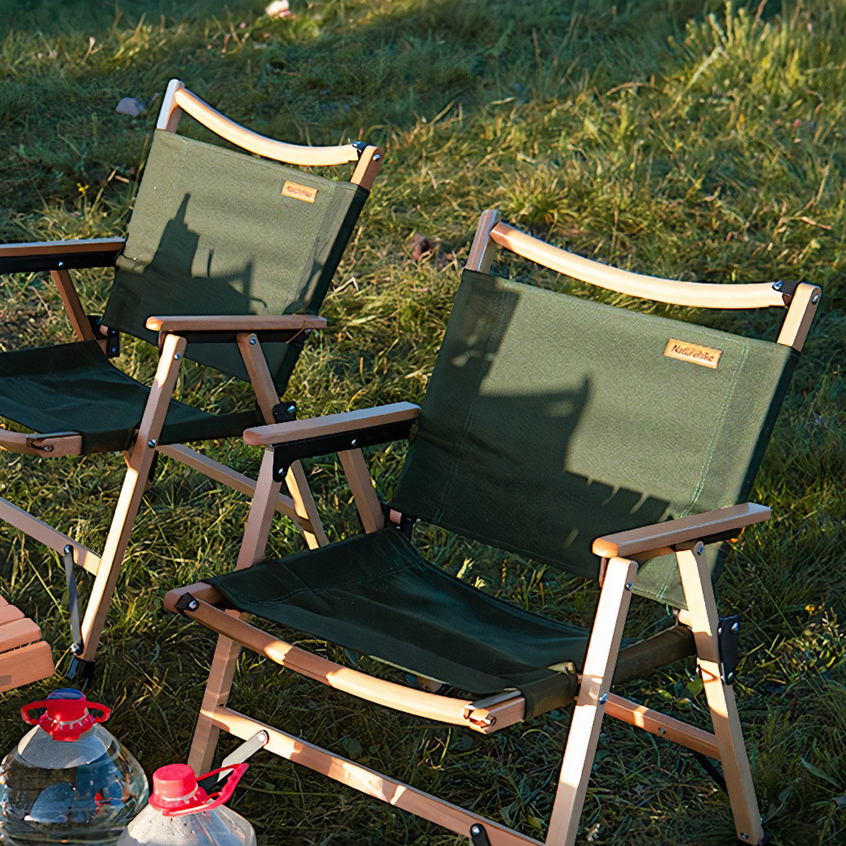 Naturehike Ghế cắm trại thư giãn Glamping gấp gọn