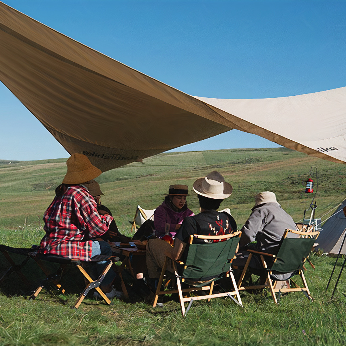 Naturehike Ghế cắm trại thư giãn Glamping gấp gọn