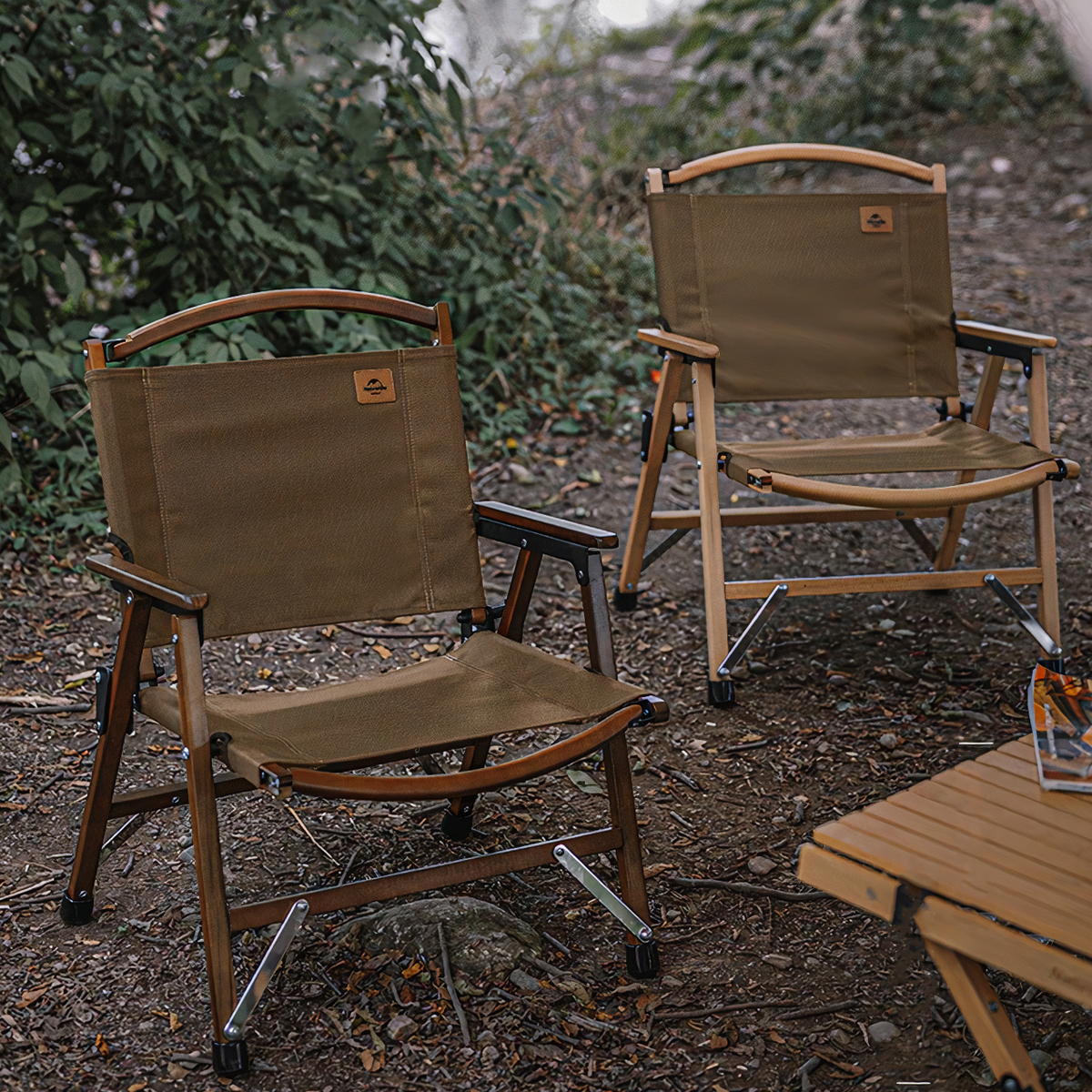 Naturehike Ghế cắm trại thư giãn Glamping gấp gọn