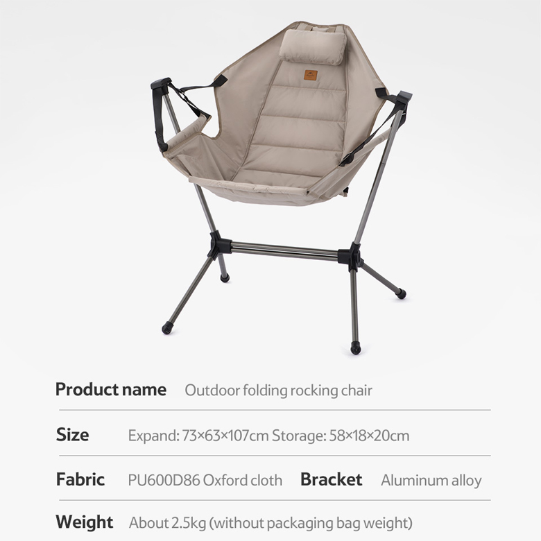 Naturehike NH21JJ004 Ghế võng cắm trại dã ngoại siêu nhẹ