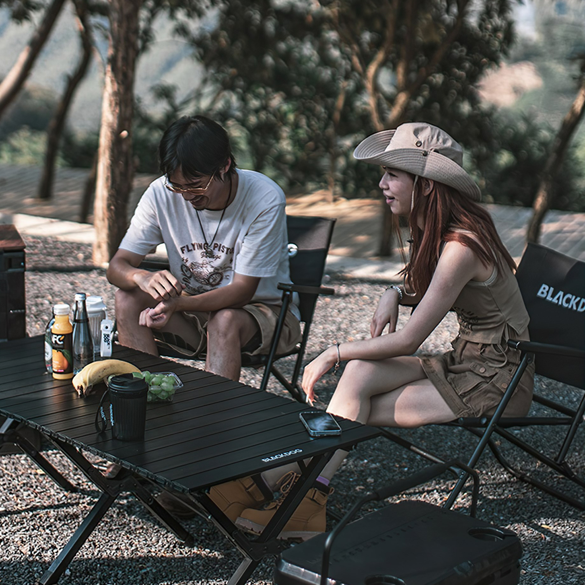 Ghế Xếp Cắm Trại Du Lịch Blackdog Folding Chair