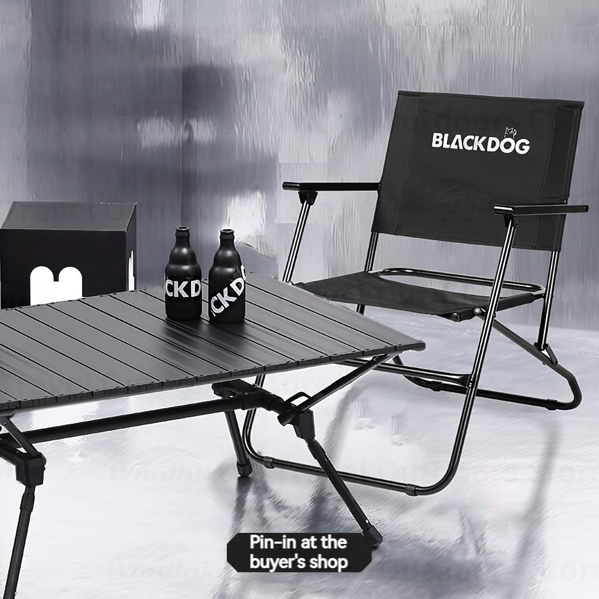 Ghế Xếp Cắm Trại Du Lịch Blackdog Folding Chair