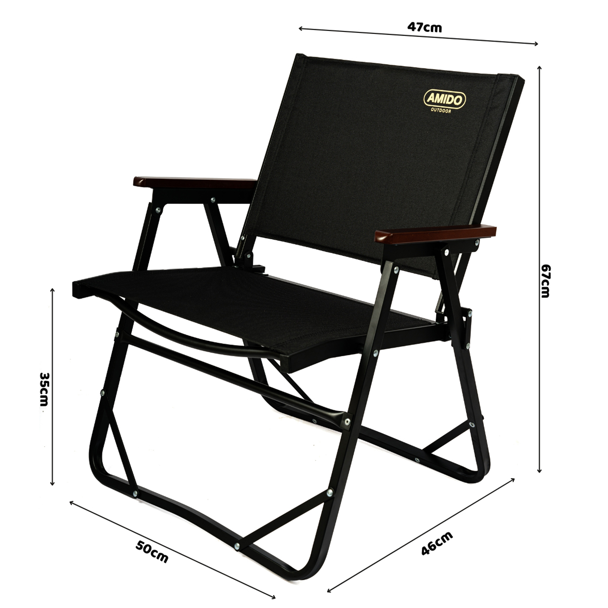 Amido Ghế xếp Cắm Trại Kermit Windland Series