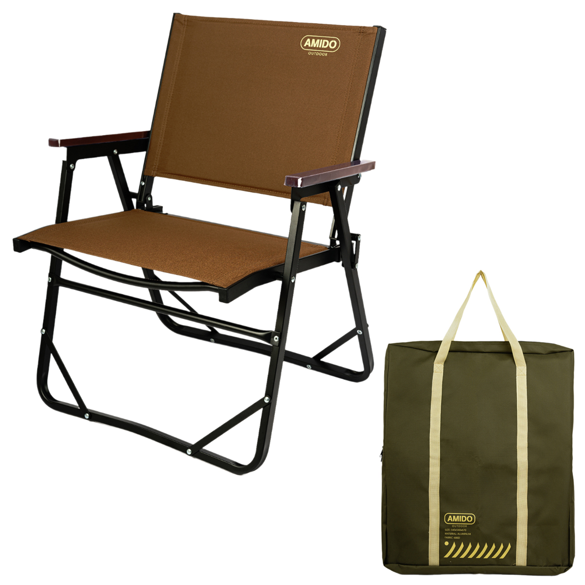 Amido Ghế xếp Cắm Trại Kermit Windland Series