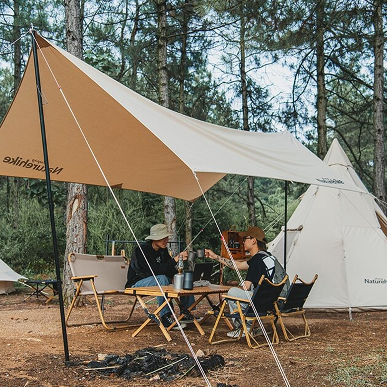 Narturehike NH20JJ002 Ghế cắm trại xếp đôi có tựa lưng