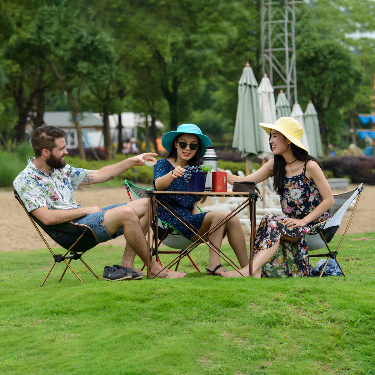 NatureHike Ghế Xếp Du Lịch Gấp Gọn, Xách Tay Tiện Lợi