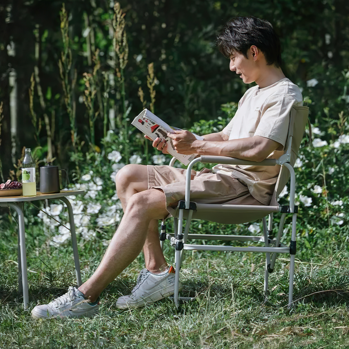 Naturehike CNH22JU060 Ghế xếp hình chữ V Cắm Trại