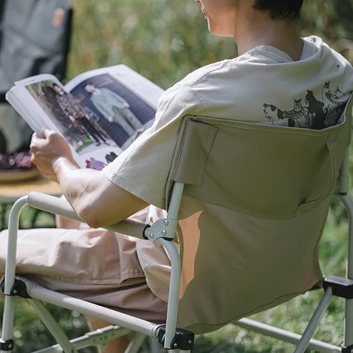 Naturehike CNH22JU060 Ghế xếp hình chữ V Cắm Trại