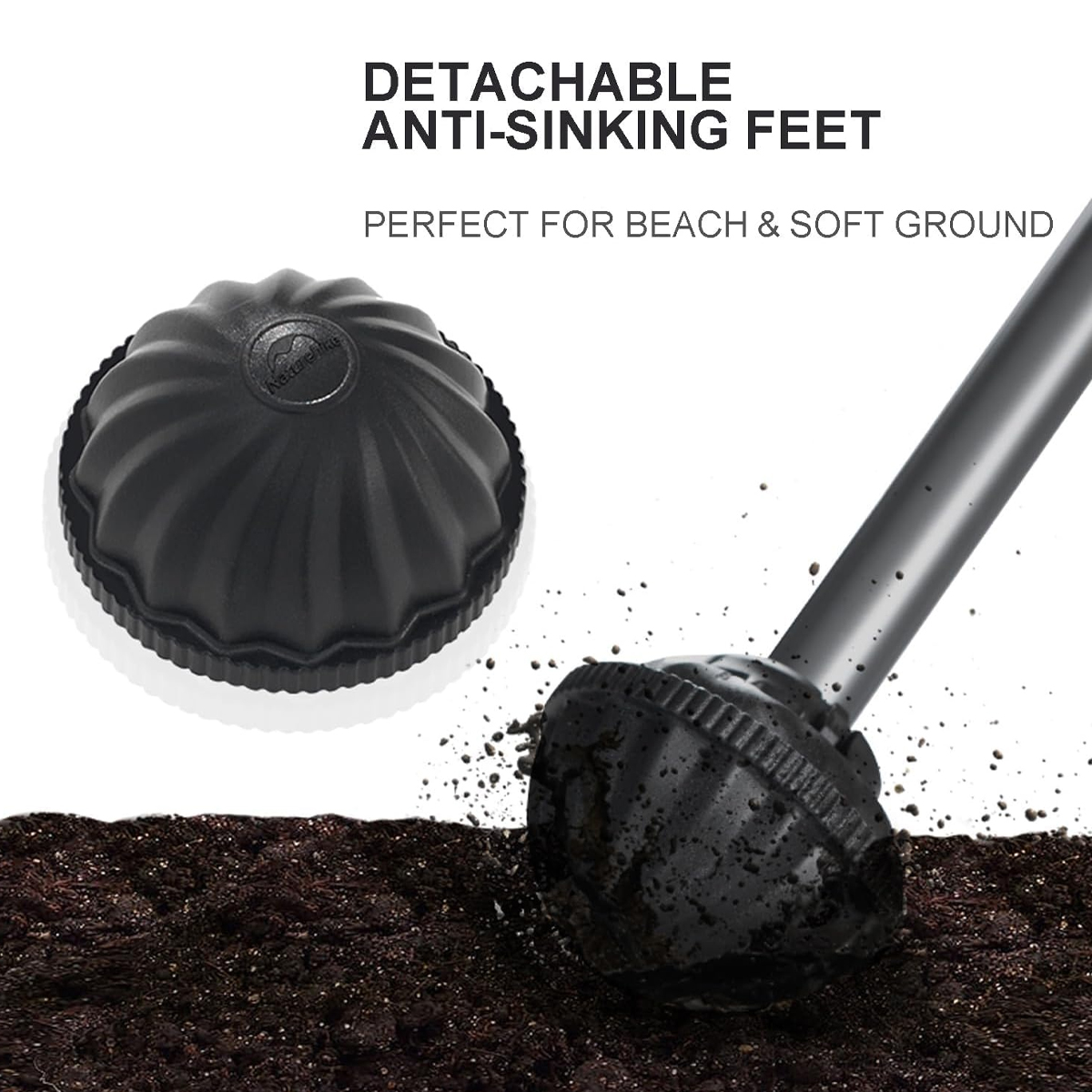 Naturehike YL09 Ghế Xếp Mặt Trăng Cắm Trại Tựa Cổ NH20JJ035