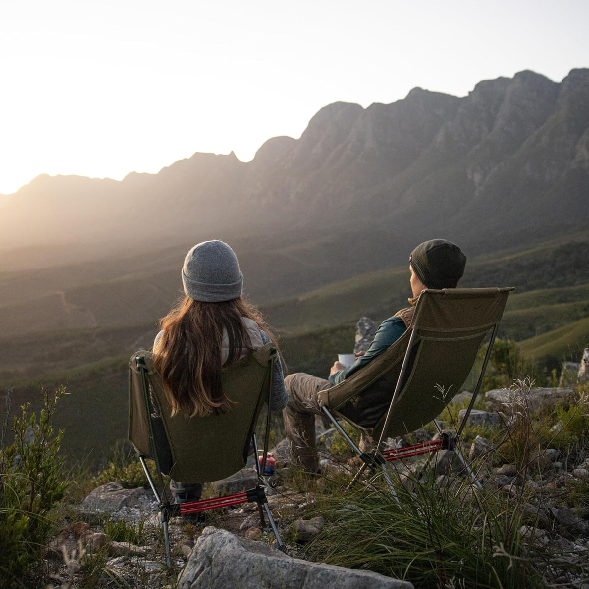 Naturehike YL09 Ghế Xếp Mặt Trăng Cắm Trại Tựa Cổ NH20JJ035