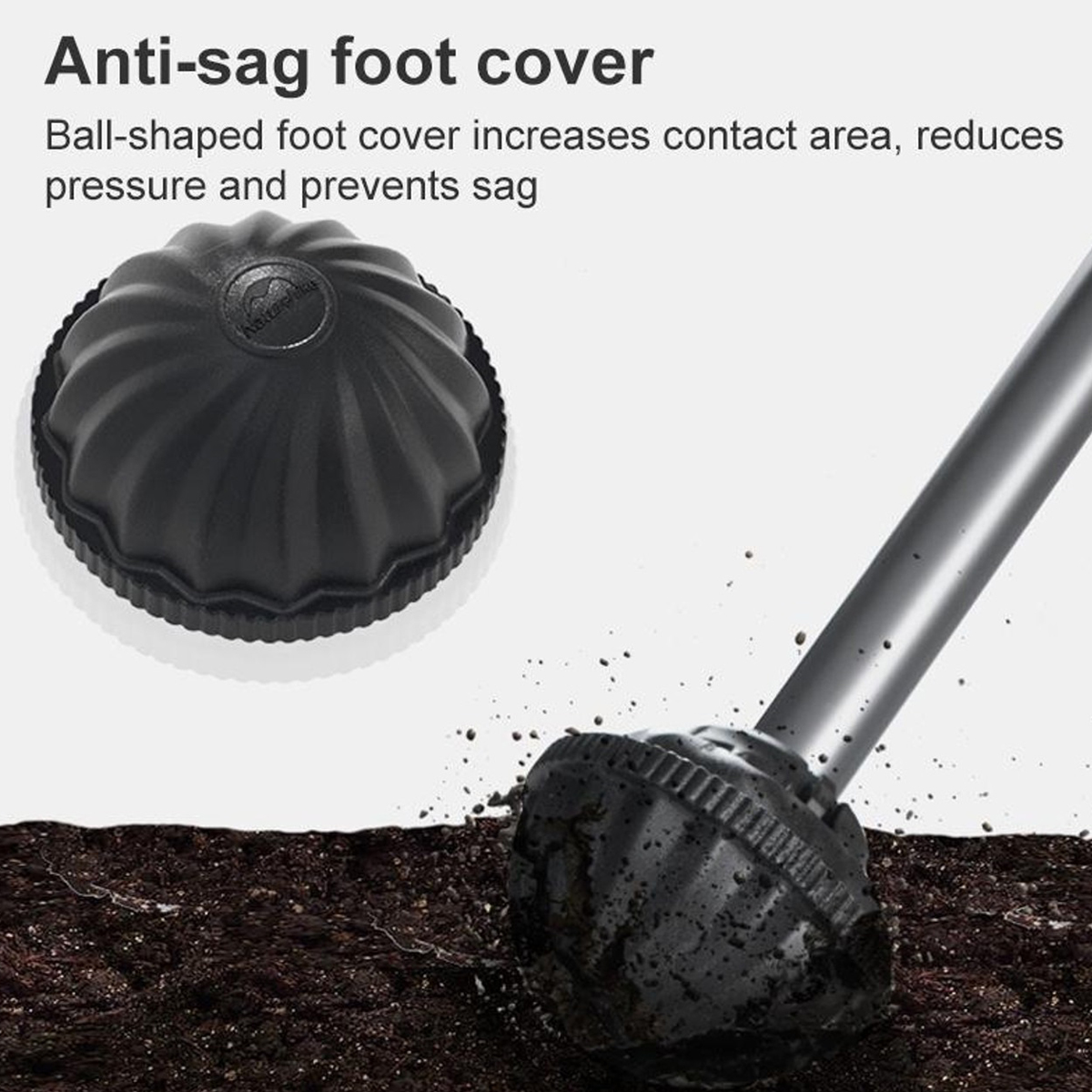 Naturehike NH20JJ036 Ghế Xếp Mặt Trăng Cắm Trại Tựa Đầu YL10