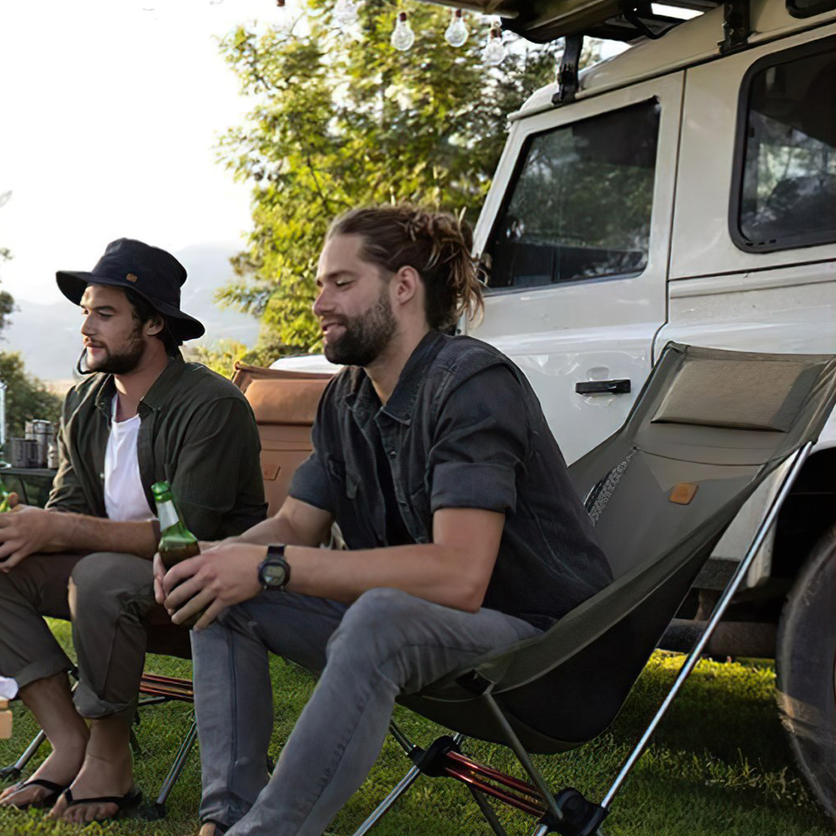 Naturehike NH20JJ036 Ghế Xếp Mặt Trăng Cắm Trại Tựa Đầu YL10