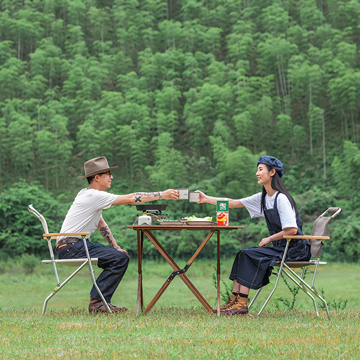 Naturehike Ghế xếp Glamping mang đi cắm trại