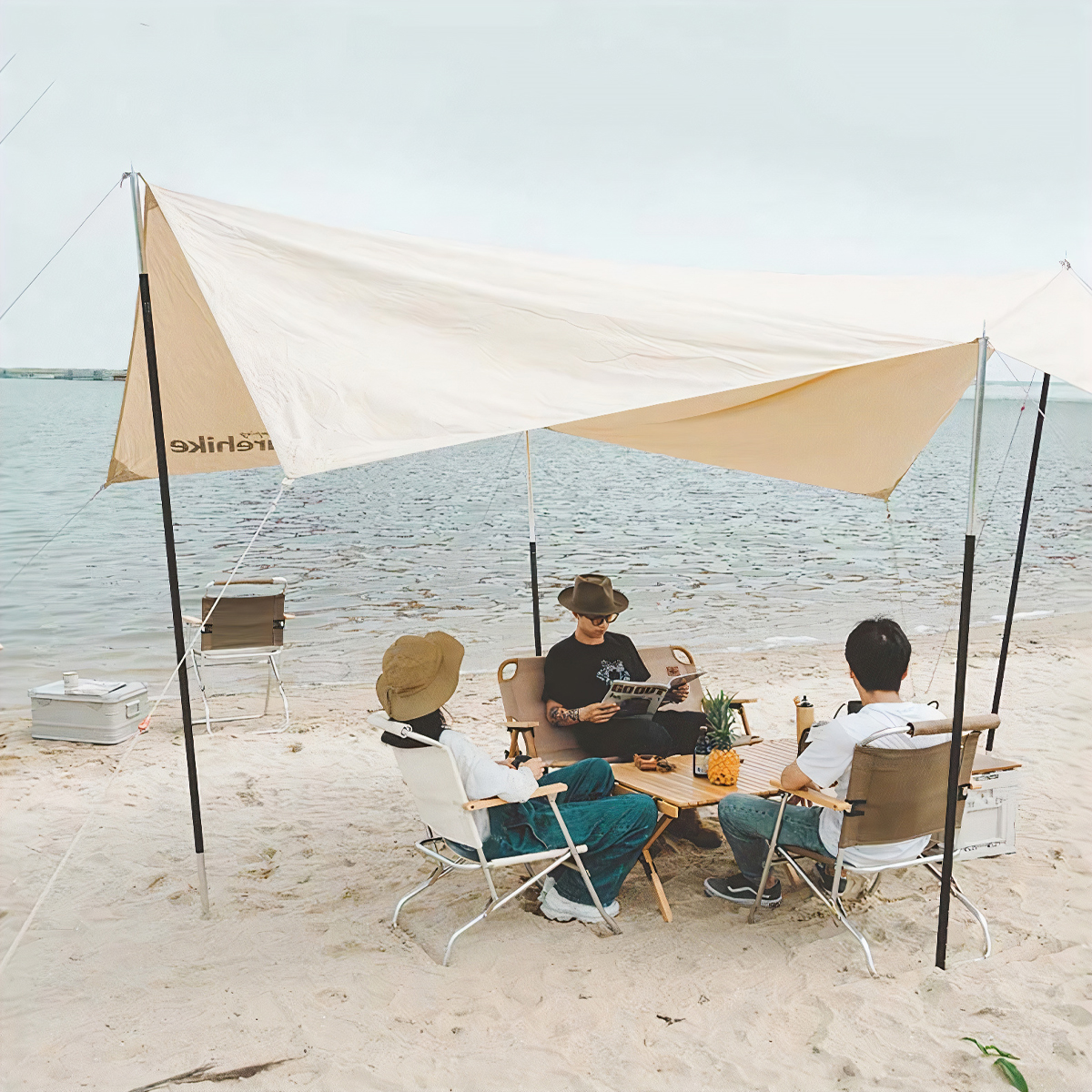 Naturehike Ghế xếp Glamping mang đi cắm trại