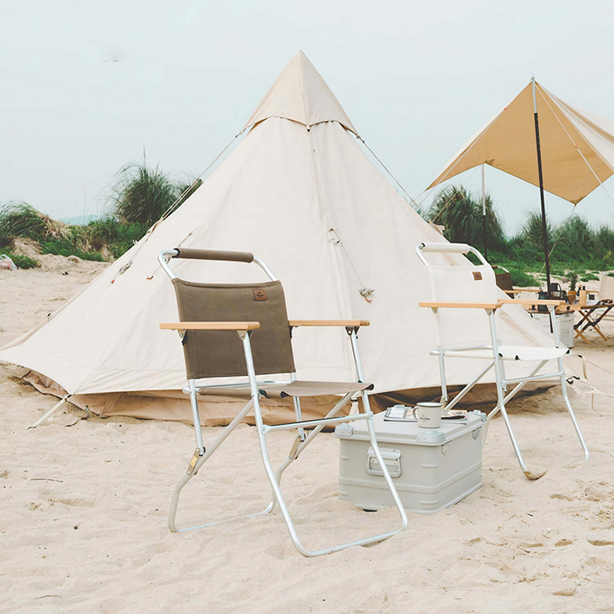 Naturehike Ghế xếp Glamping mang đi cắm trại