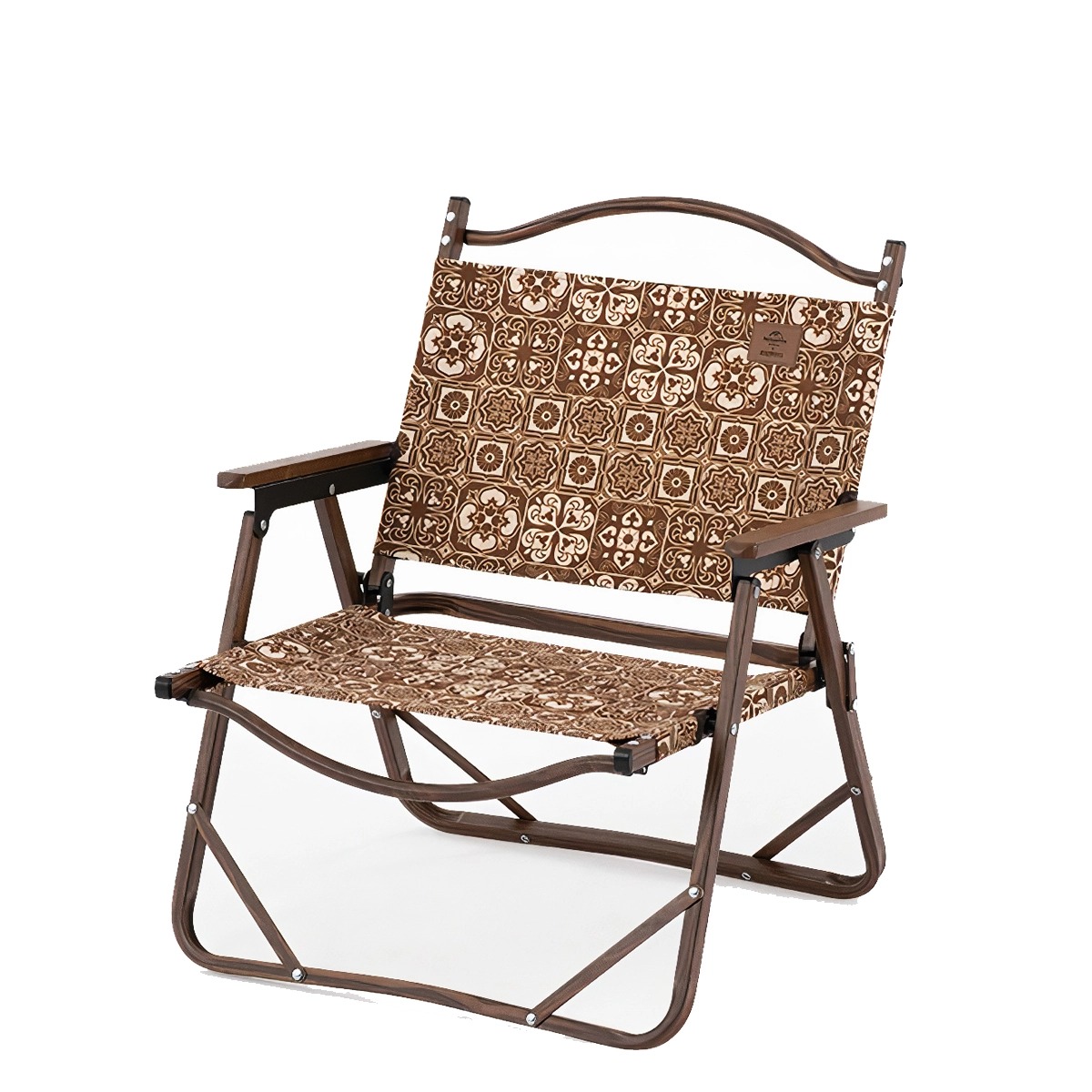 Naturehike Ghế Xếp Vân Gỗ Glamping - Con Đường Tơ Lụa Glamping