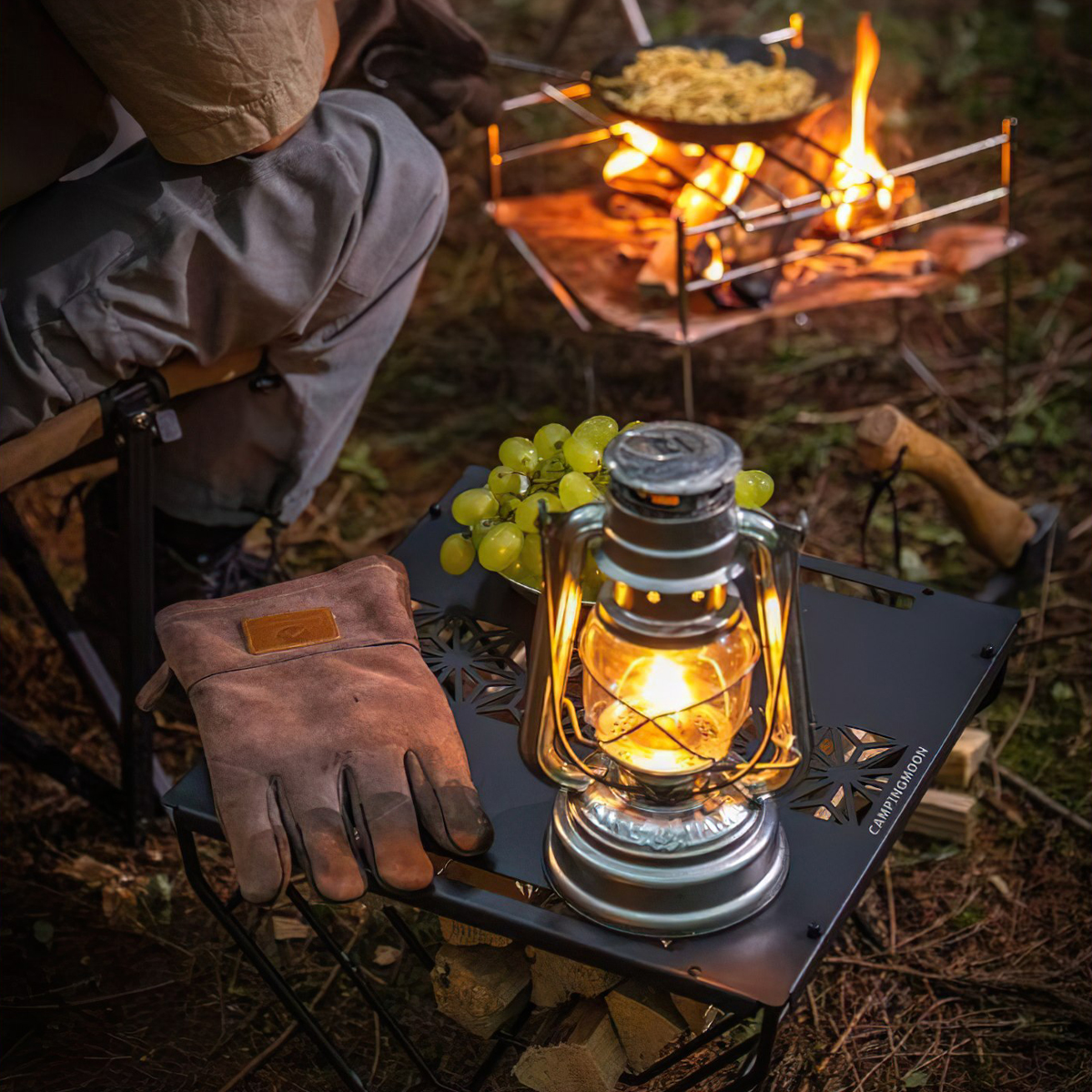 Giá/Bàn Đựng Củi Cắm Trại Campingmoon T-285A