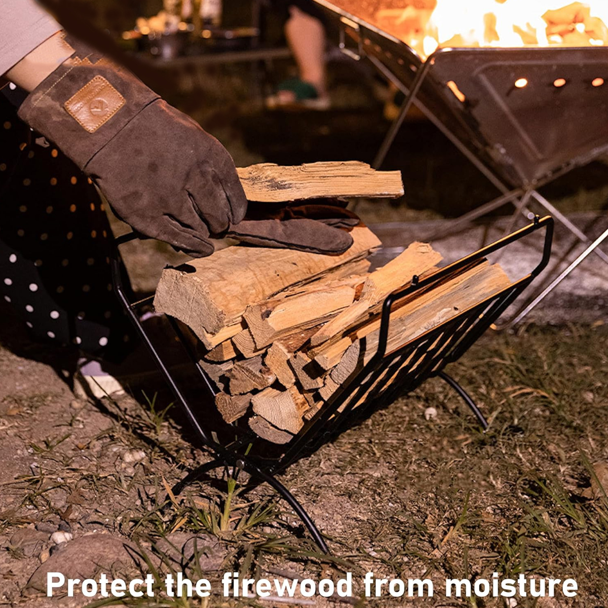 Giá/Bàn Đựng Củi Cắm Trại Campingmoon T-285A