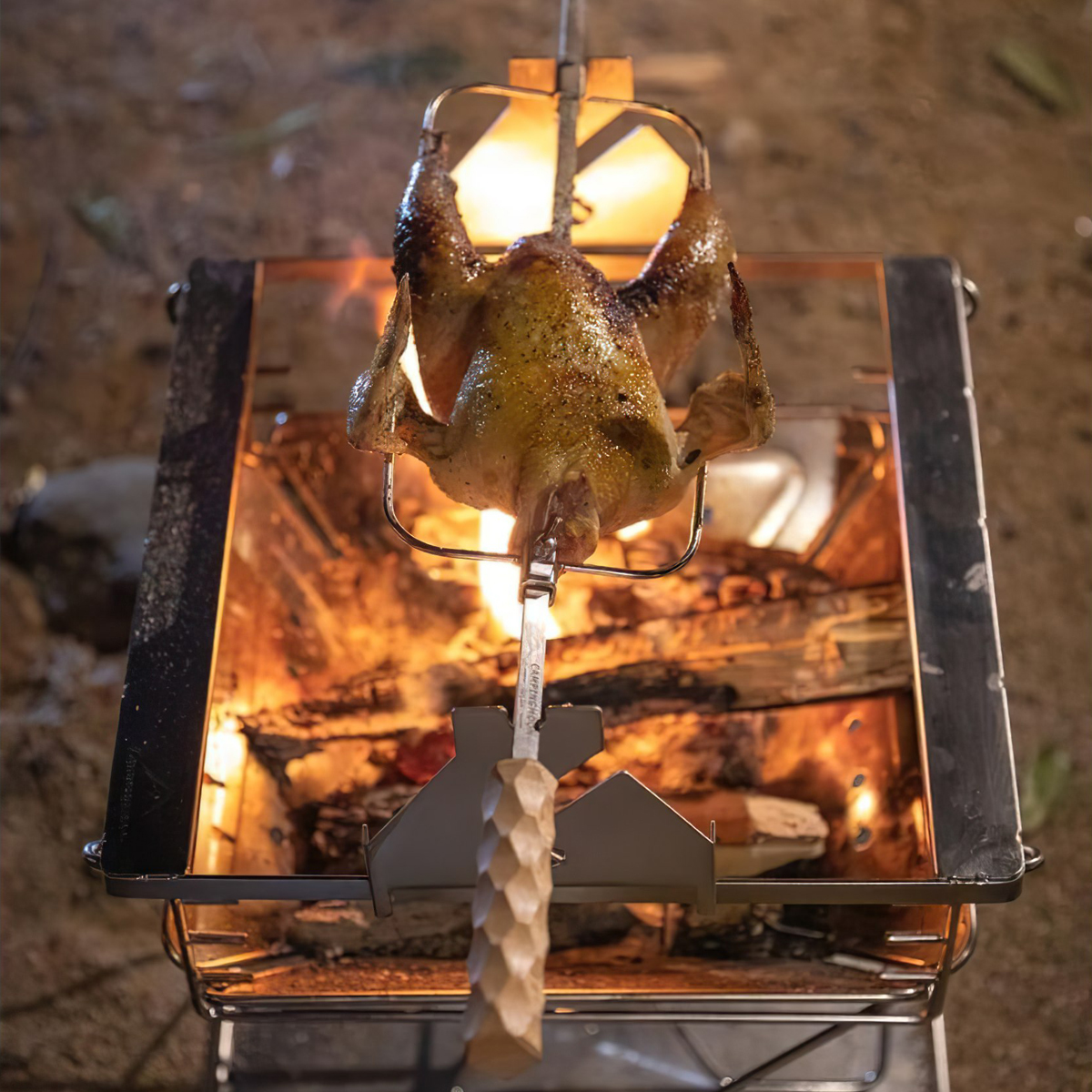 Giá Nướng Gà Cắm Trại Campingmoon MK-60