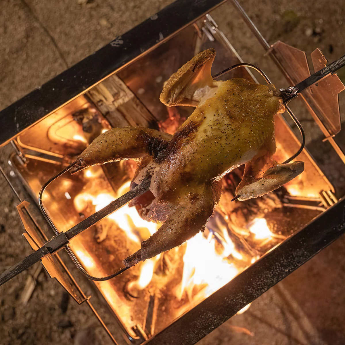 Giá Nướng Gà Cắm Trại Campingmoon MK-60