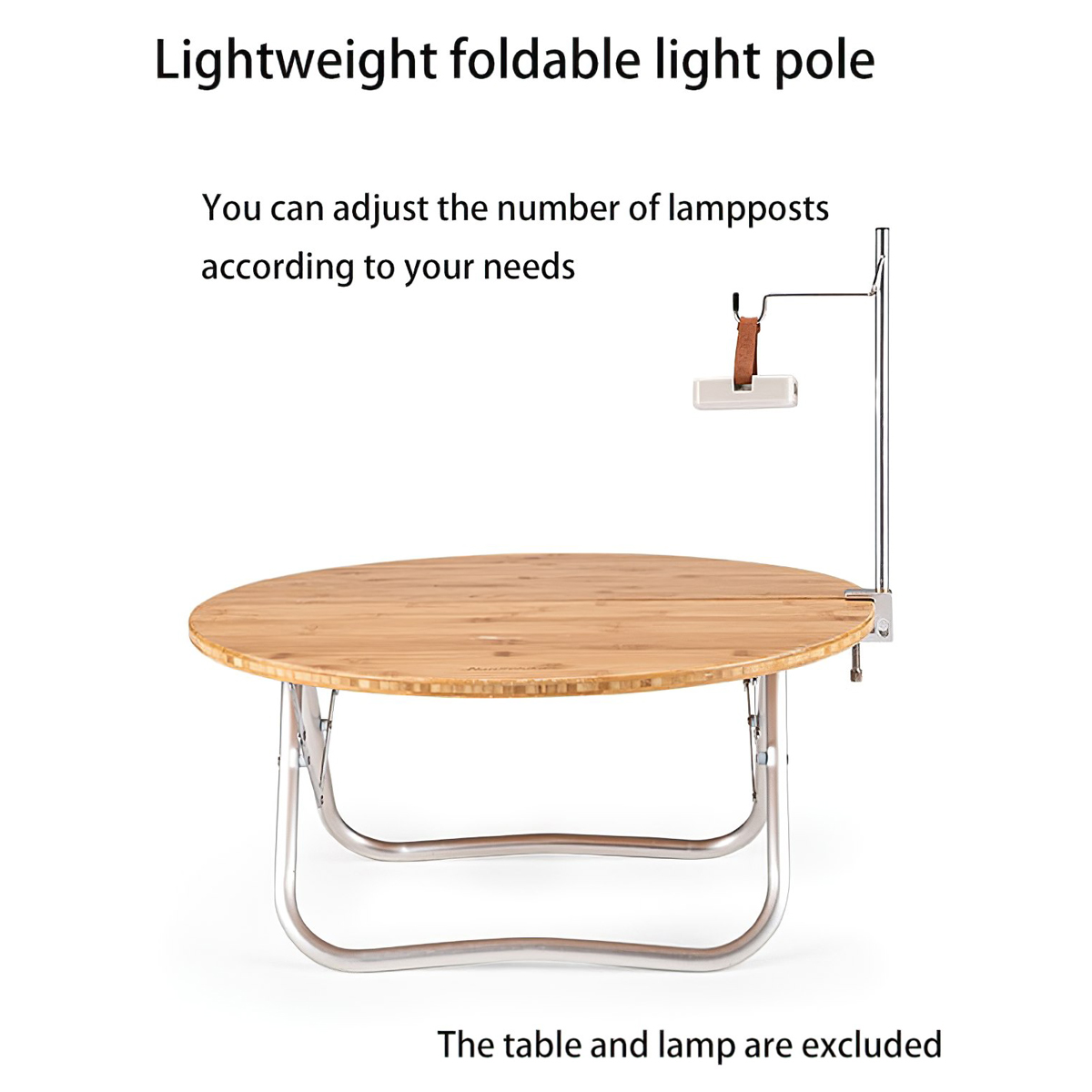 Giá Treo Đèn Cắm Trại Gấp Gọn Naturehike Foldable Lamp Holder
