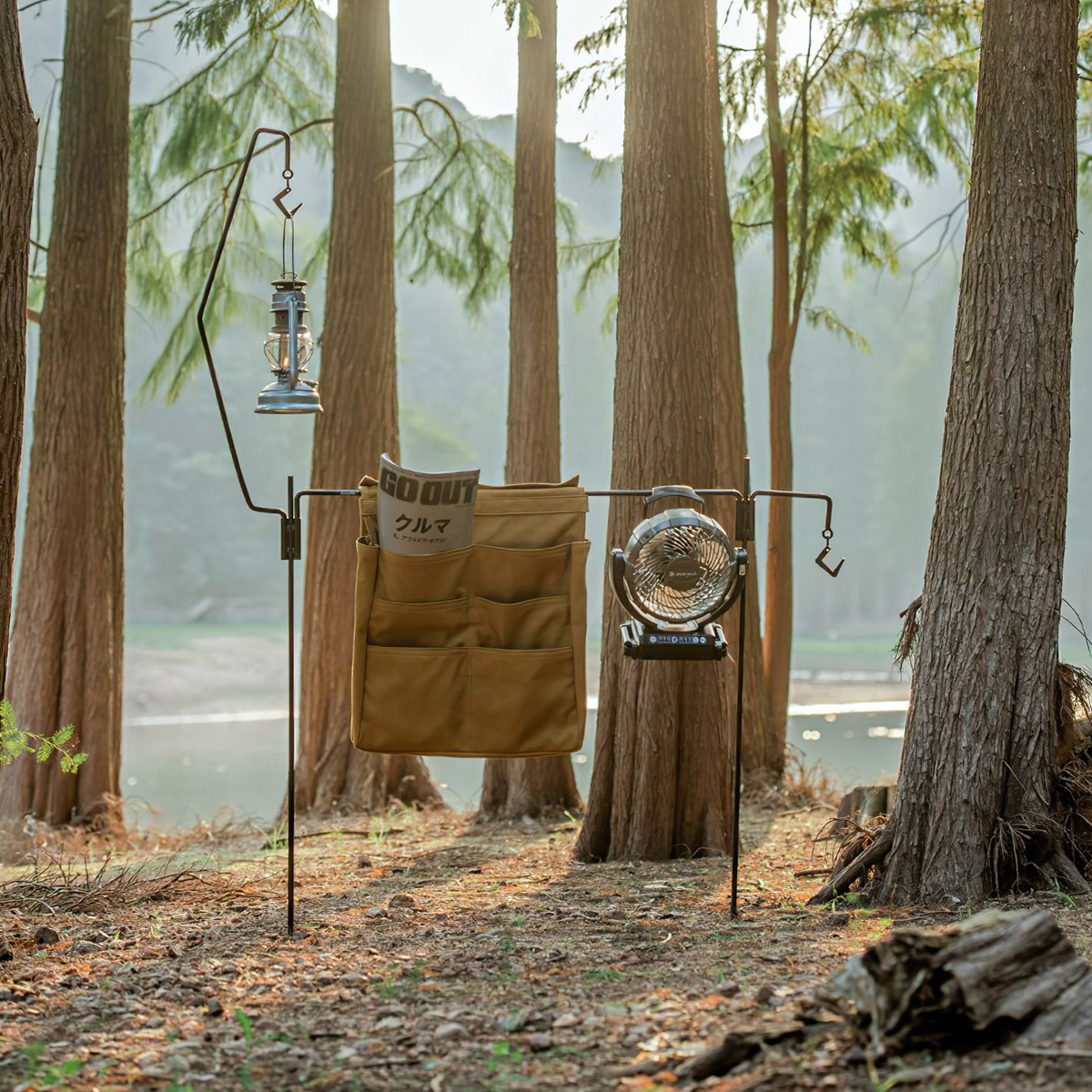 Naturehike Giá Treo Đèn Ngoài Trời Đi Cắm Trại Qua Đêm