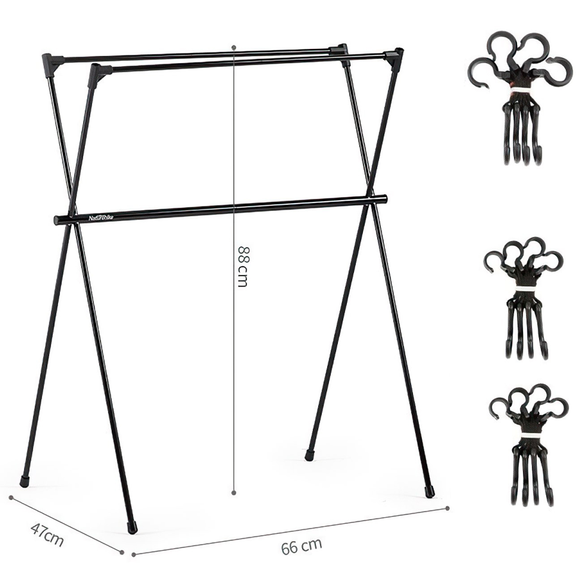 Naturehike Giá Treo Đồ Cắm Trại 2 Tầng Hanging Rack Q-9B