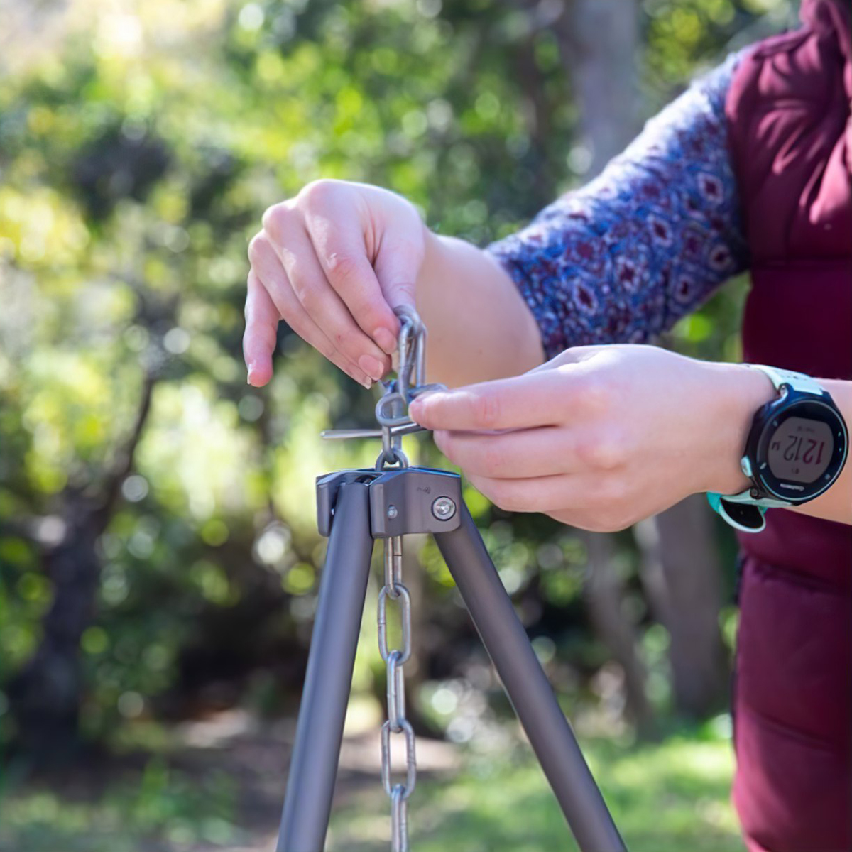 Naturehike Giá Treo Nồi 3 Chân Cắm Trại Loại Lớn H026 Large Tripod