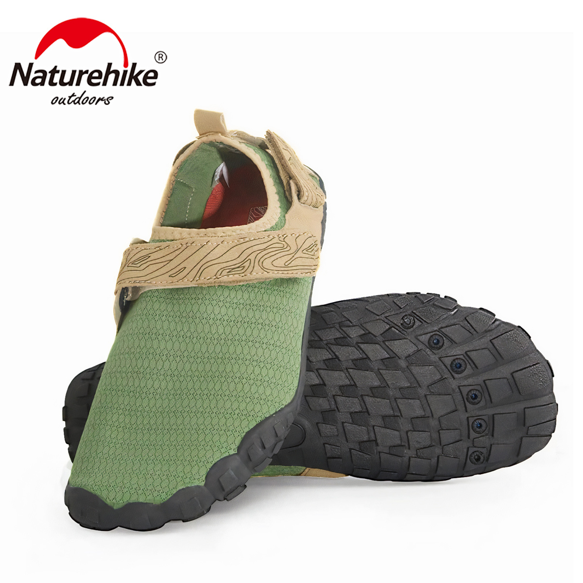 Giày Đi Biển, Lội Nước Đế Silicone Chống Trơn Trượt Thoáng Khí Bảo Vệ Chân NatureHike