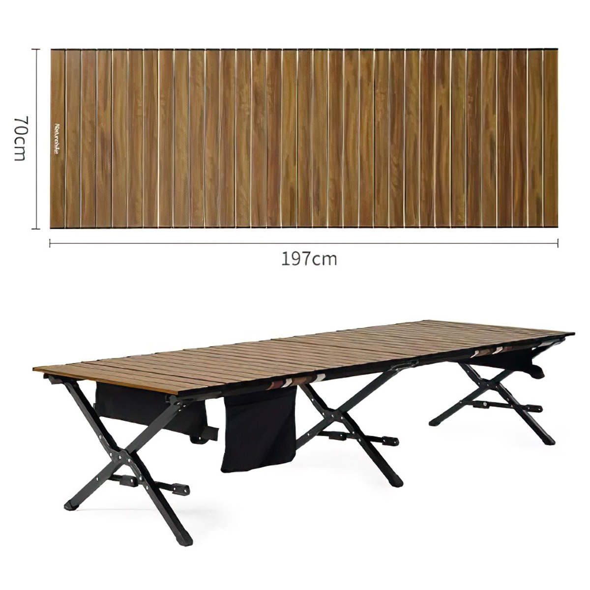 Naturehike NH19X003-C Giường Gấp Gọn Cắm Trại XJC03