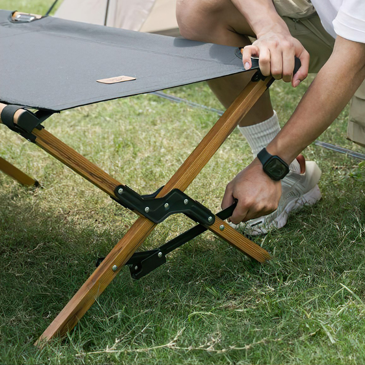 Naturehike NH19X003-C Giường Gấp Gọn Cắm Trại XJC03