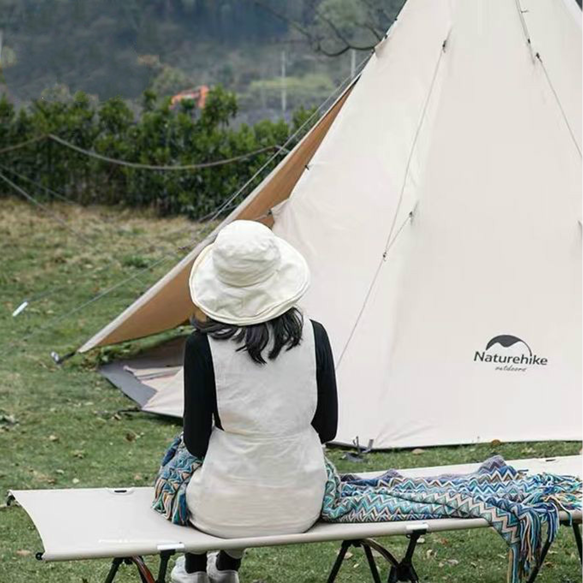 Naturehike NH19JJ006 Giường Xếp Gọn Dã Ngoại Đa Năng XJC04