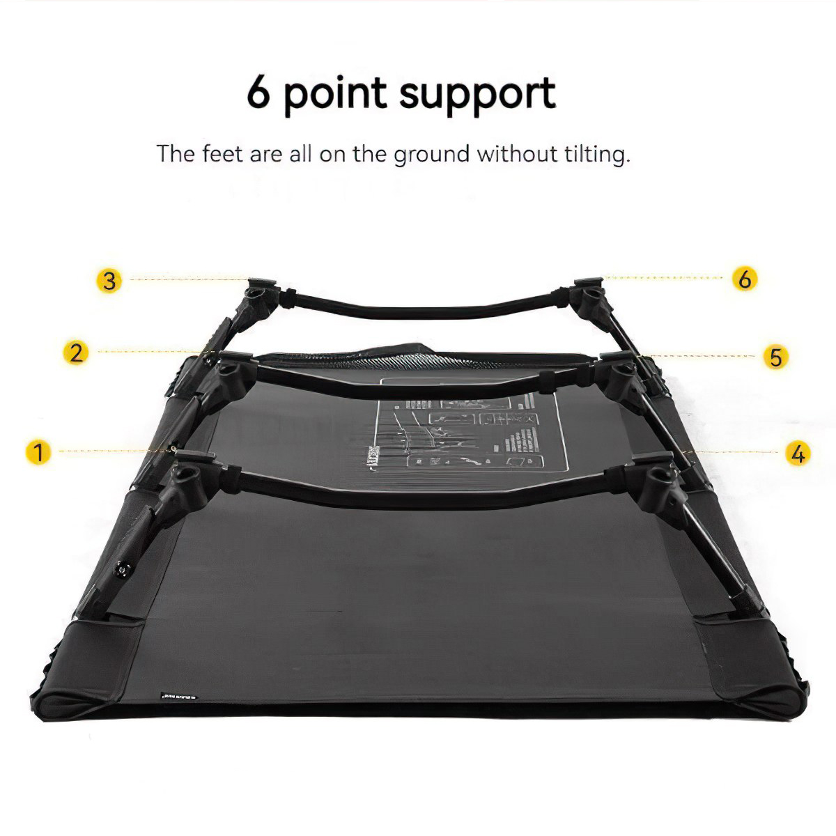 Blackdog Giường Xếp Gọn và Tấm Trải Giường Cắm Trại