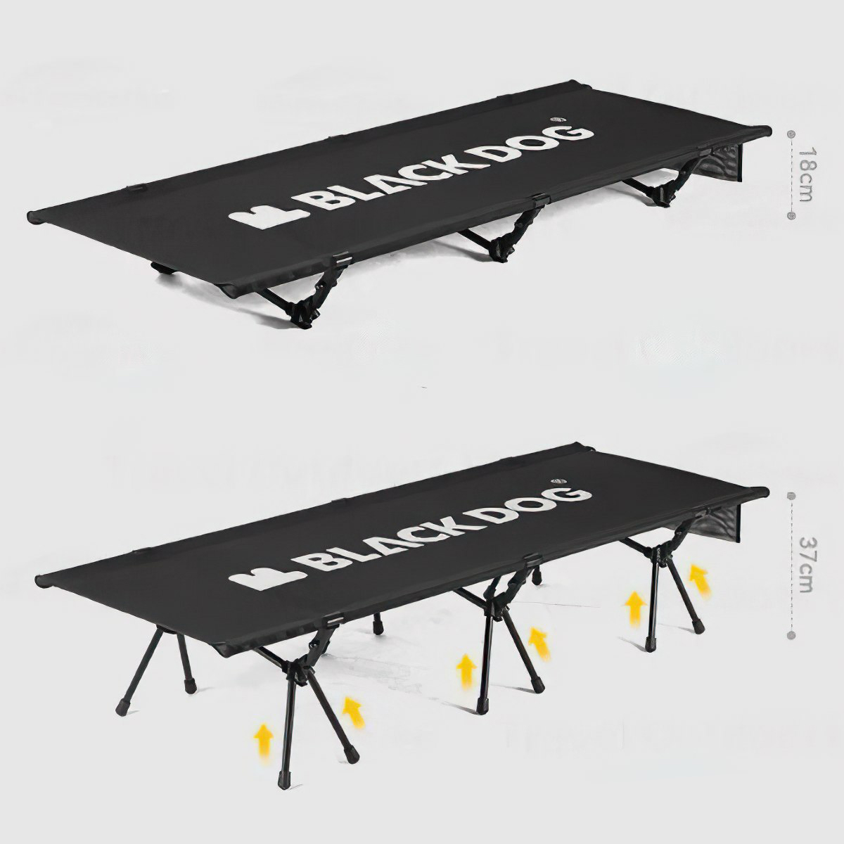 Blackdog Giường Xếp Gọn và Tấm Trải Giường Cắm Trại