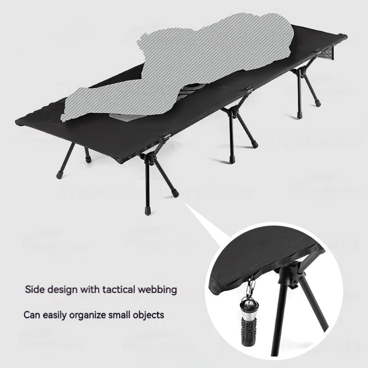 Blackdog Giường Xếp Gọn và Tấm Trải Giường Cắm Trại