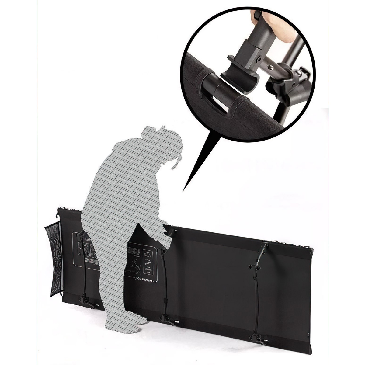 Blackdog Giường Xếp Gọn và Tấm Trải Giường Cắm Trại