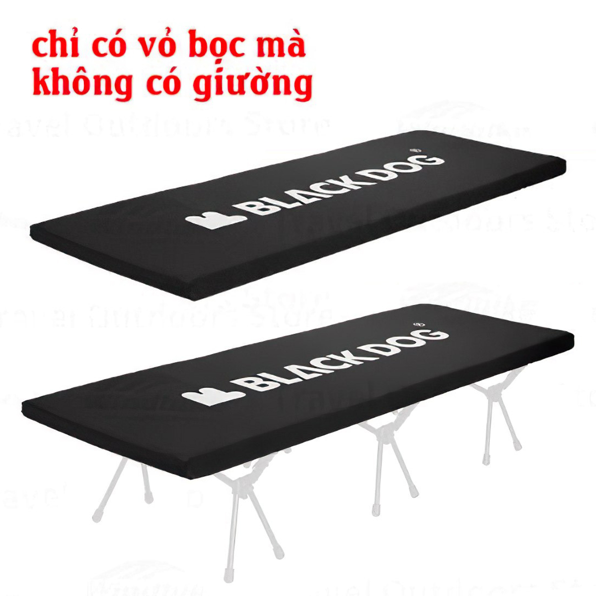 Blackdog Giường Xếp Gọn và Tấm Trải Giường Cắm Trại
