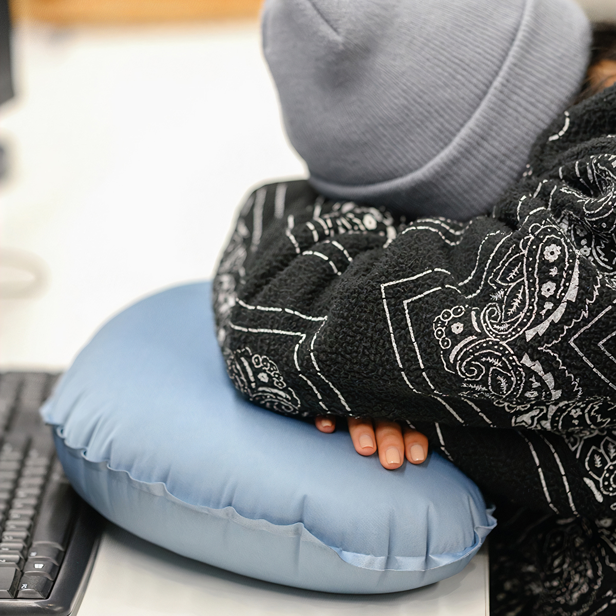 Naturehike Gối Hơi Tự Phồng Cắm Trại - Du Lịch Văn Phòng