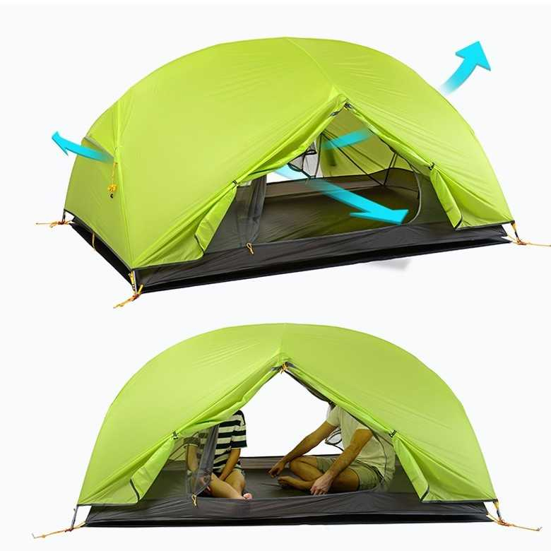 Naturehike NH17T007-M Lều Cắm Trại 2 Người Cao Cấp Mogar Chống Nước Chống Tia UV Chống Gió