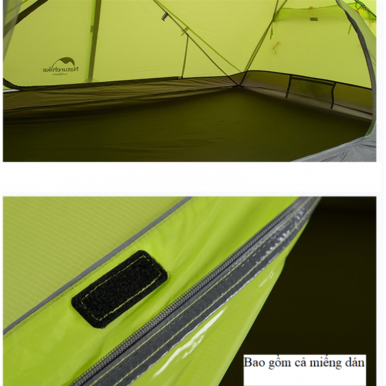 Naturehike NH17T007-M Lều Cắm Trại 2 Người Cao Cấp Mogar Chống Nước Chống Tia UV Chống Gió