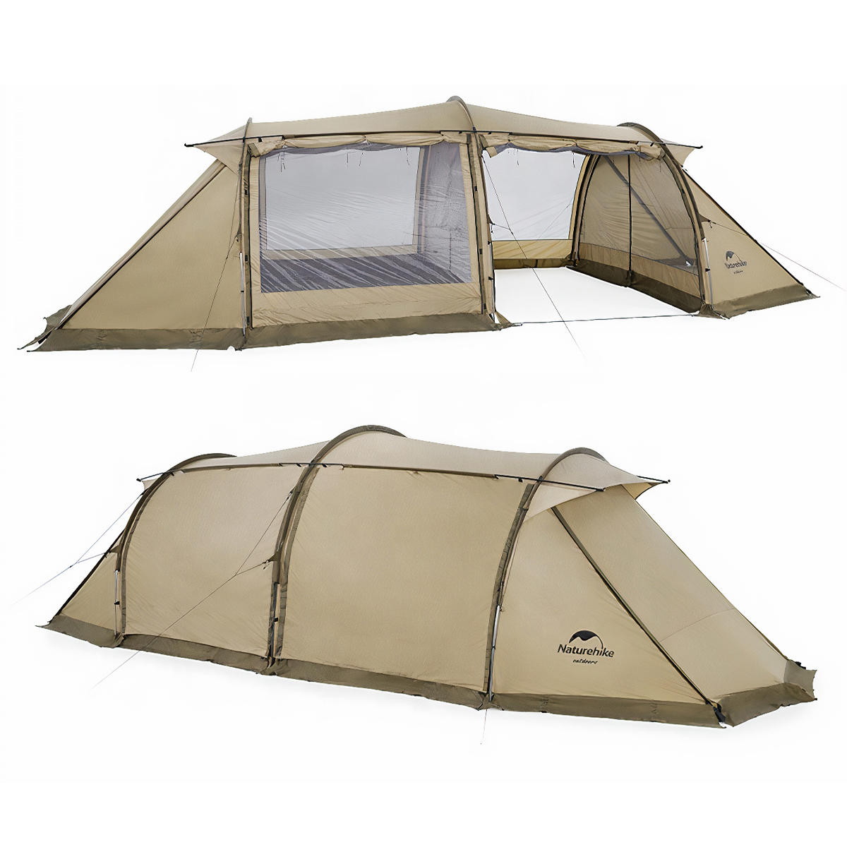Naturehike NH22YW004 Lều Hầm Cắm Trại Glamping UPF50+ Aries α cho 4 - 6 người