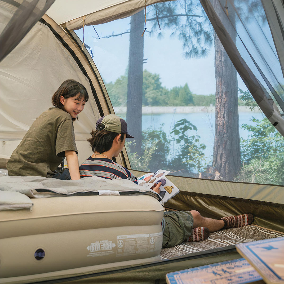 Naturehike NH22YW004 Lều Hầm Cắm Trại Glamping UPF50+ Aries α cho 4 - 6 người