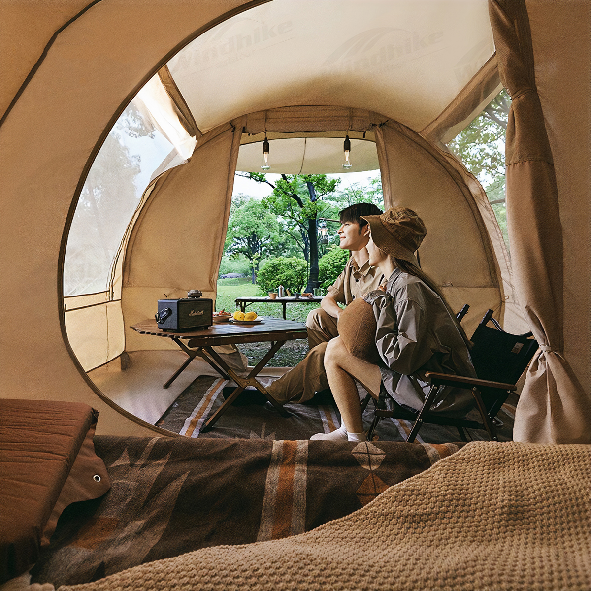 Naturehike Lều Cắm Trại Thiết Kế Dạng Hầm Lều Glamping