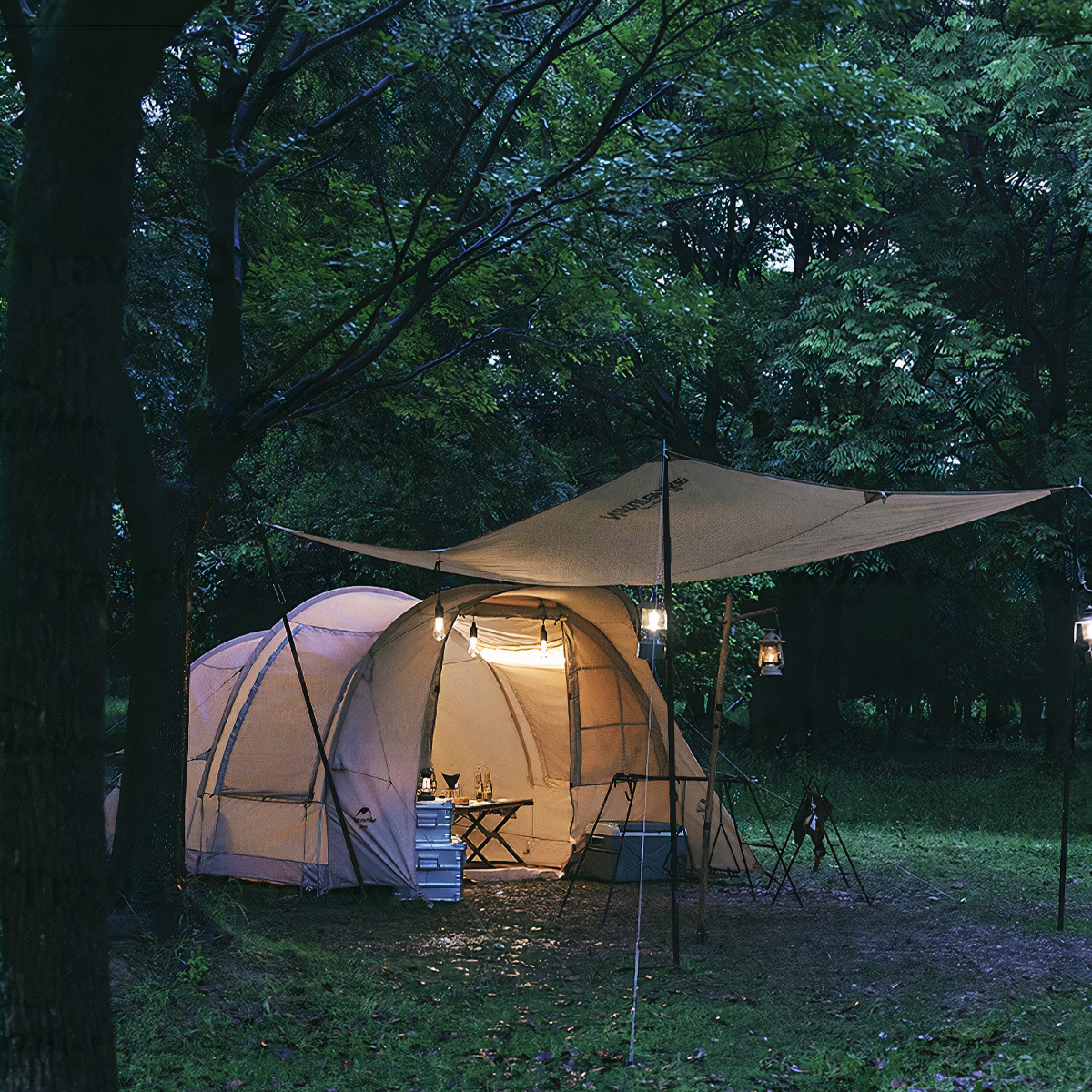 Naturehike Lều Cắm Trại Thiết Kế Dạng Hầm Lều Glamping