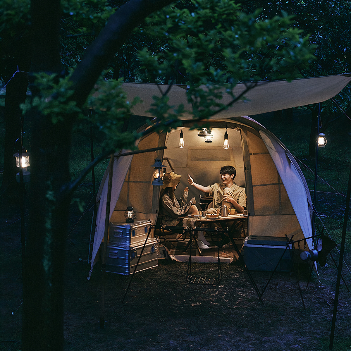 Naturehike Lều Cắm Trại Thiết Kế Dạng Hầm Lều Glamping