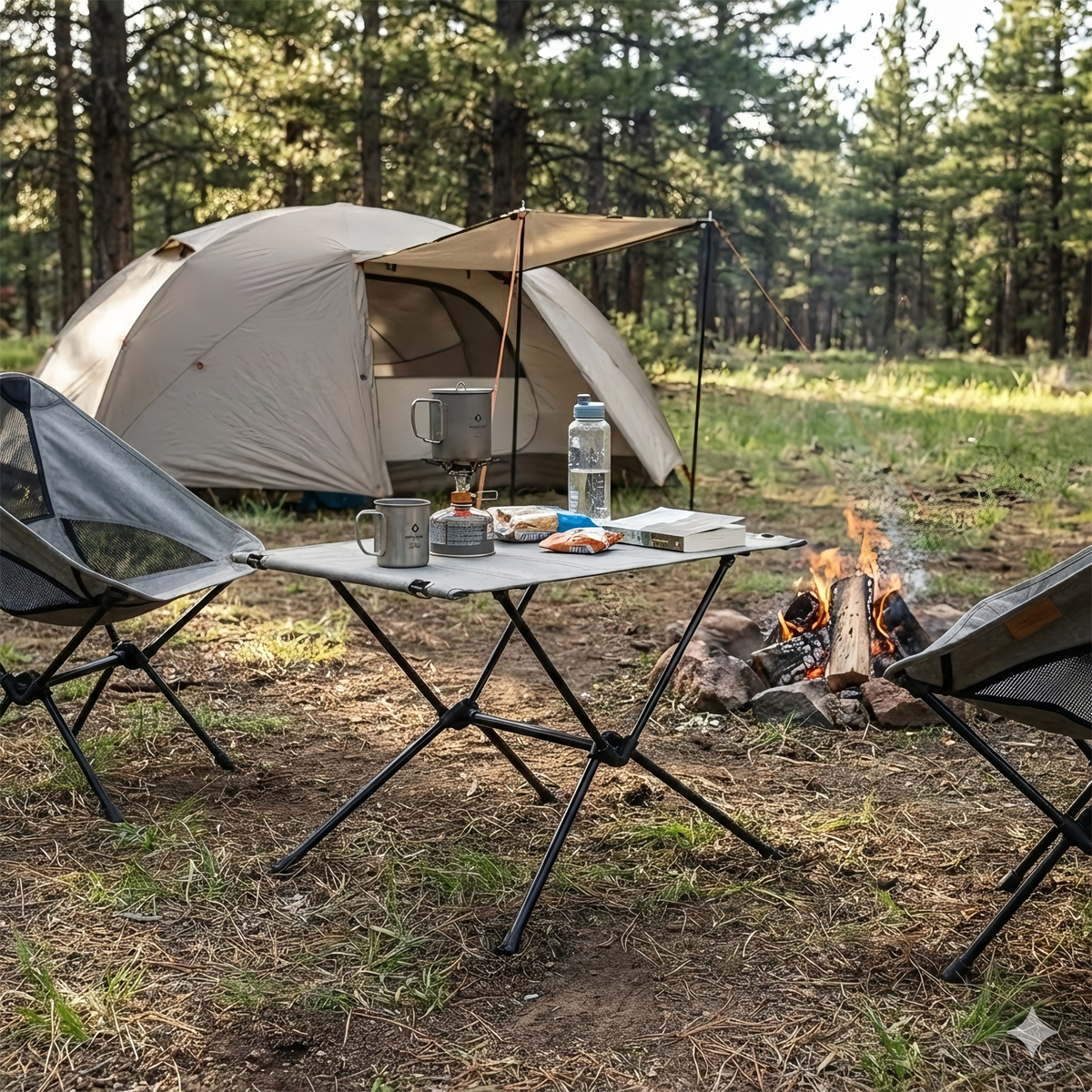 Helinox Bàn Cắm Trại Gấp Gọn Cao Cấp Table One Home – Gravel ( 13855 )