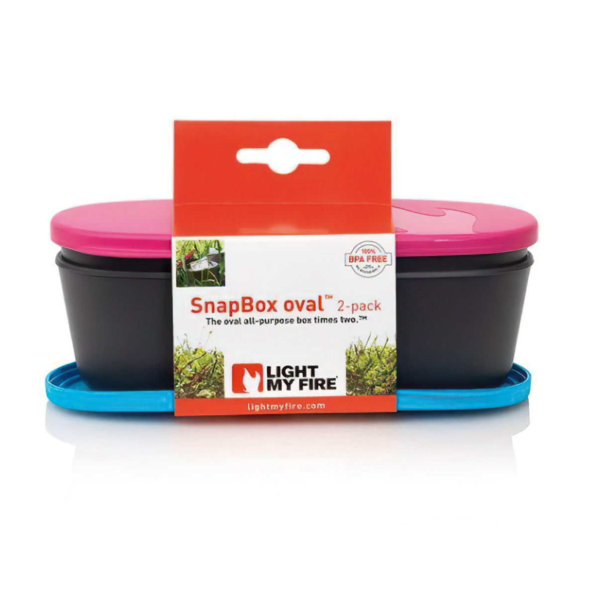 Hộp Đựng Đồ Ăn Snapbox Oval 2-Pack Light My Fire