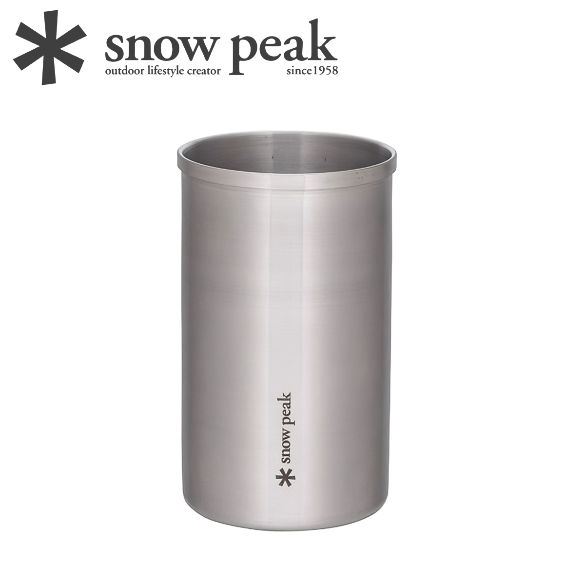 Hộp Đựng Dụng Cụ Cắm Trại Du Lịch Snowpeak Table Top Architect Cylinder Stand