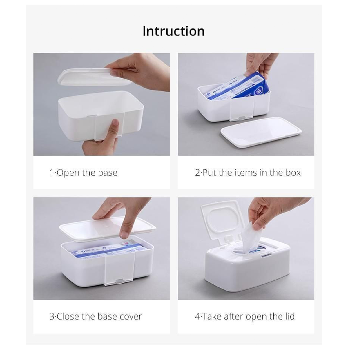 Shimoyama Hộp Đựng Khăn Giấy (Khô-Ướt) Du Lịch