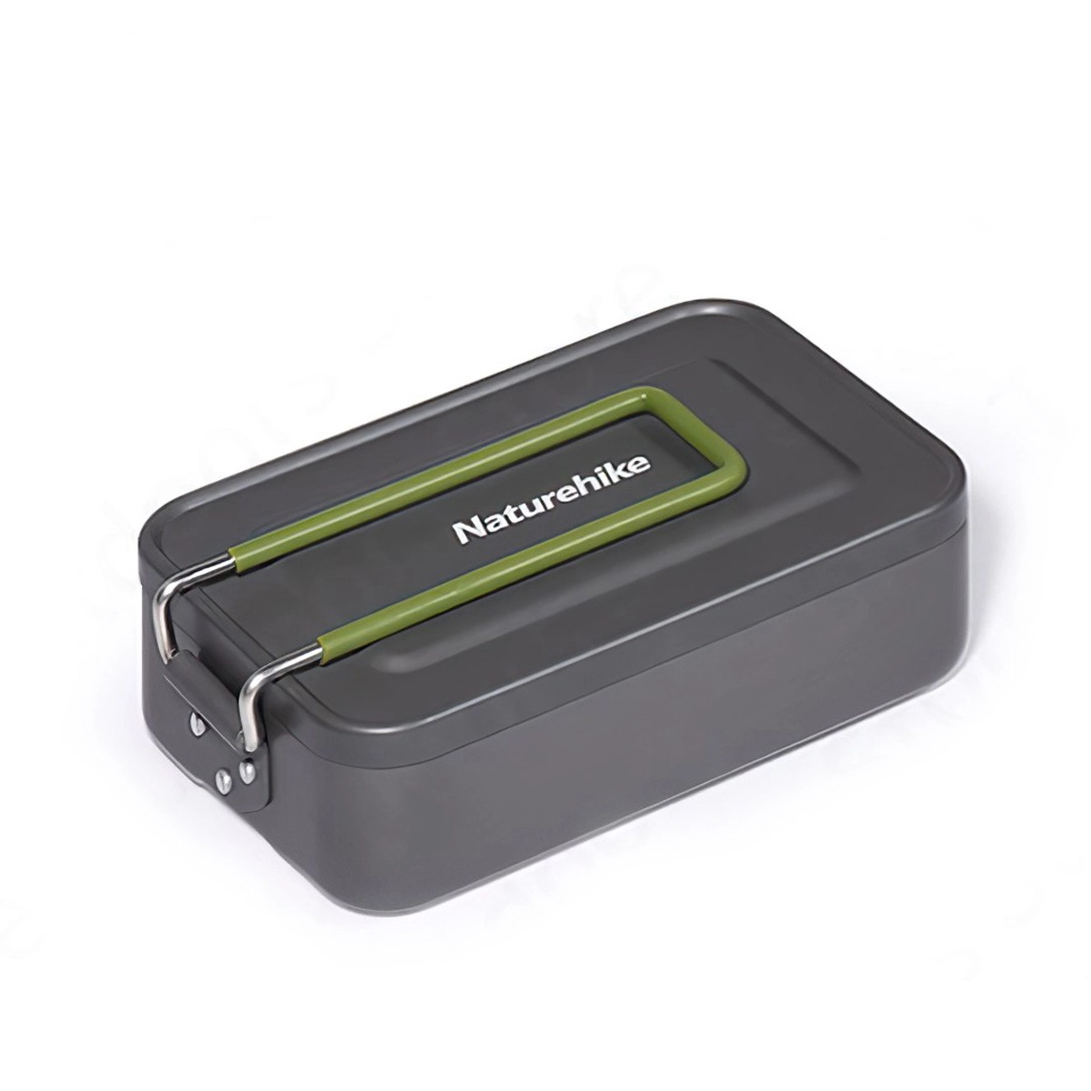 Naturehike Hộp Nấu Ăn Bằng Nhôm Cắm Trại Có Tay Cầm Aluminum Alloy Square Lunch Box